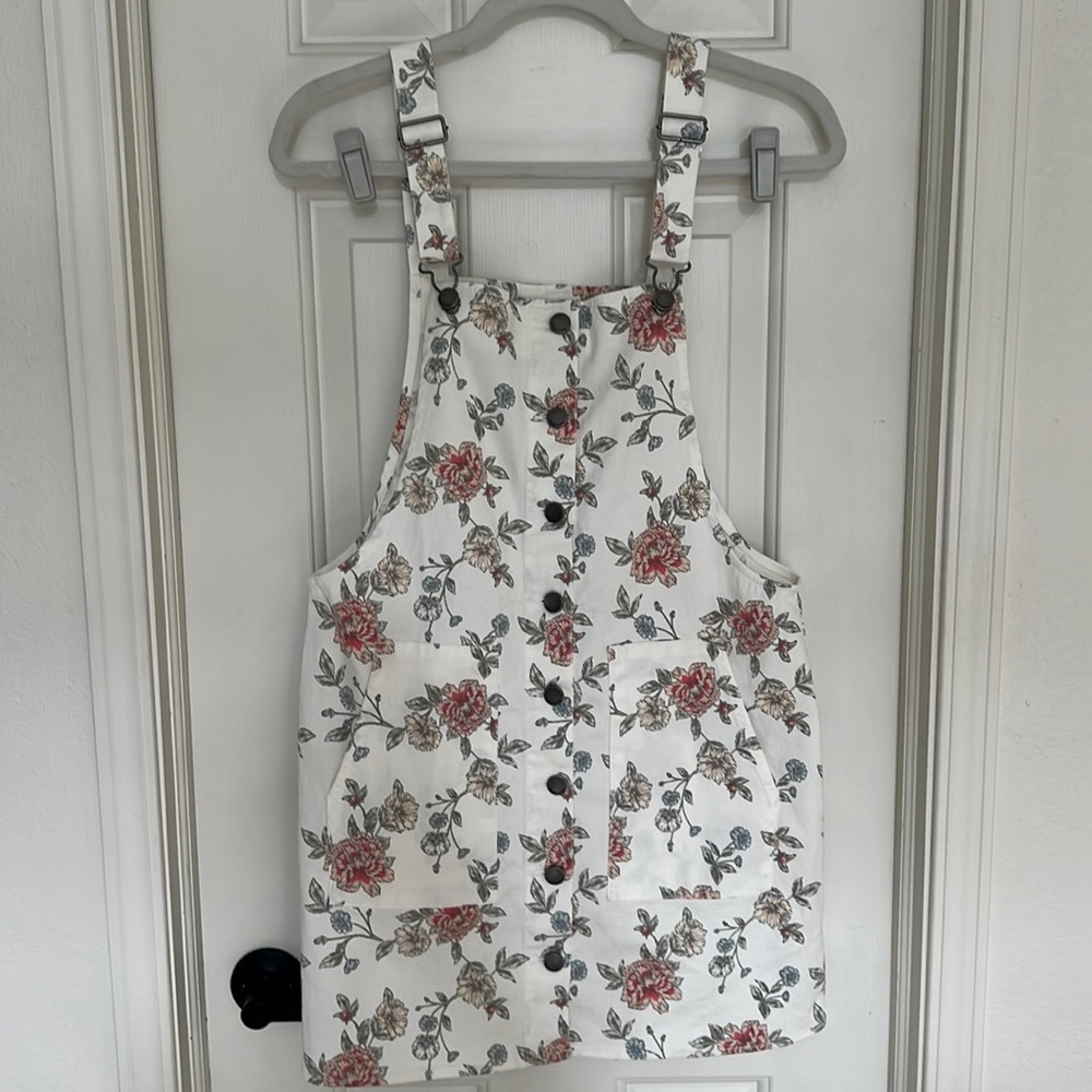 Floral - overall skirt